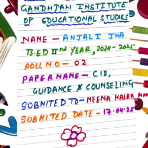 guidance and counseling sessional work pdf in english